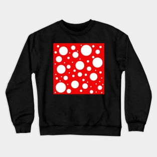 kusama yayoi inspired pattern Crewneck Sweatshirt